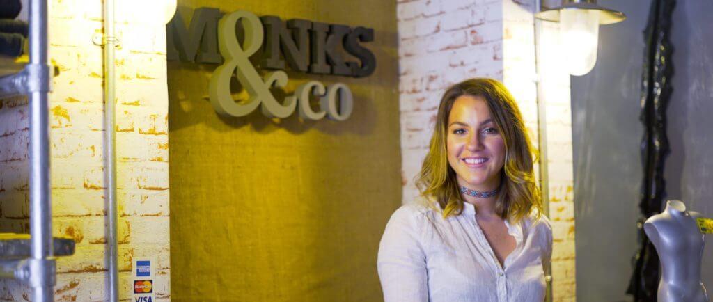 Amy Barker, founder of Monks and Co