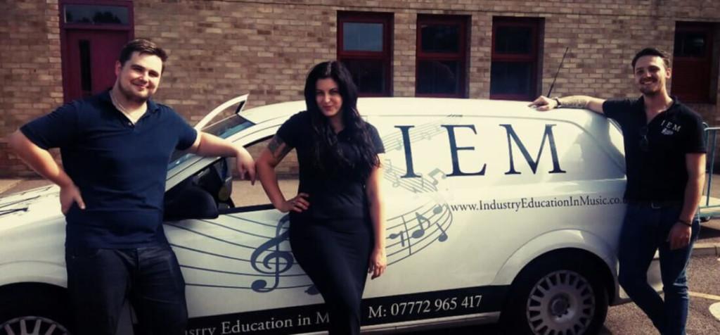 Sam Robson and the IEM team