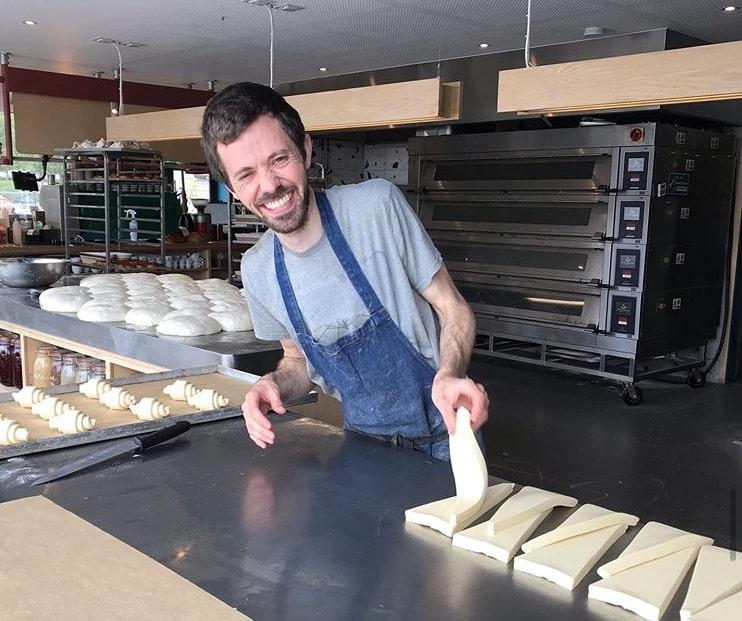 Lance who set up a family bakery, Ty Melin