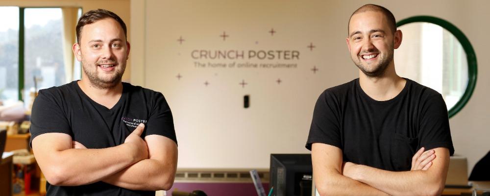 The Crunch Poster founders Brett Creed and Perry Coppen