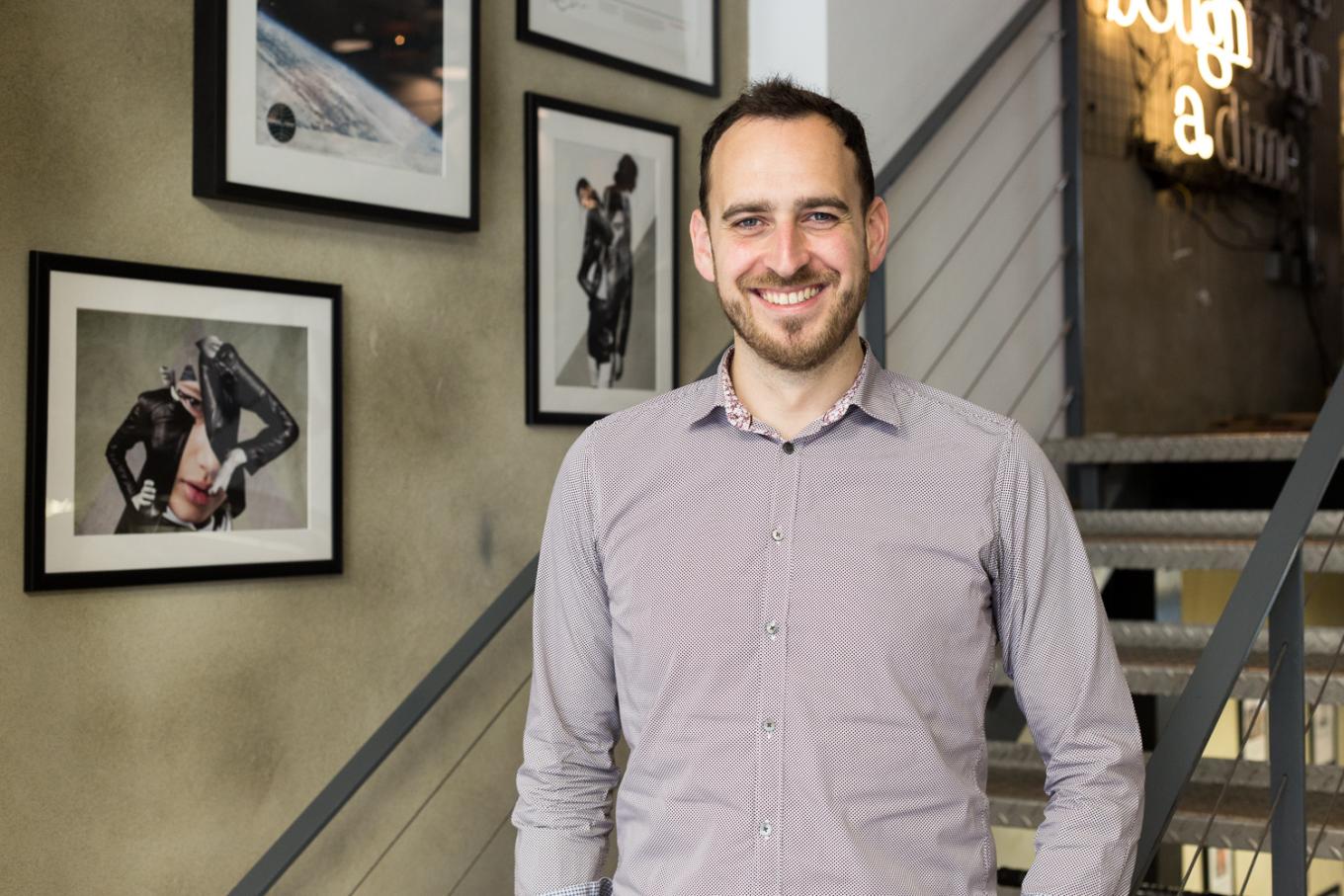 Eddie Holmes the founder of Launch22