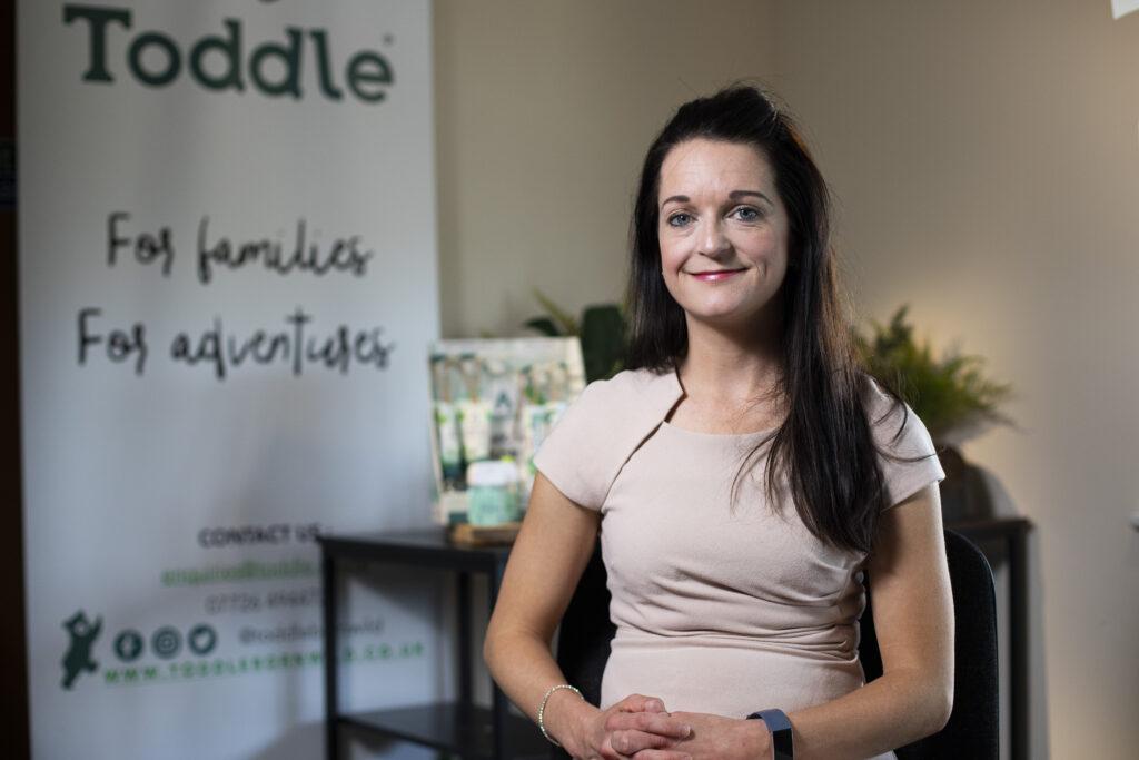 Photo of Hannah Saunders owner of Toddle Born Wild