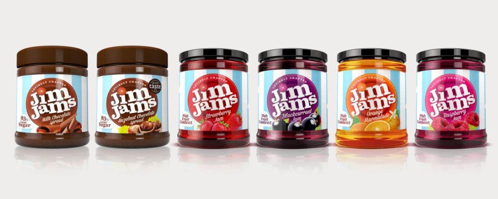 jim jams range of healthy spreads