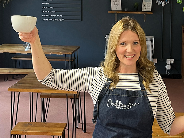 Emma Swiggs of Dandelion Coffee House