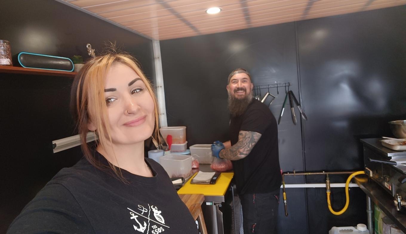 Sian and Nicola founders of The Cellar at 24